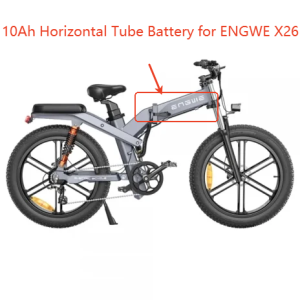 48V 10Ah Horizontal Tube Battery for ENGWE X26