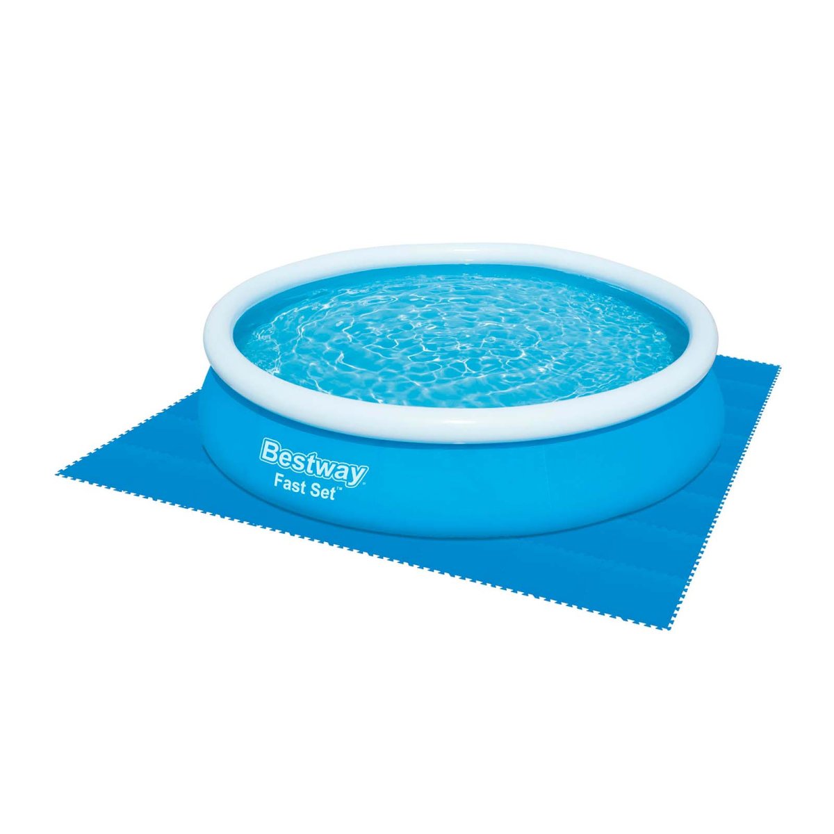 Protetor de chão para piscina Flowclear de 50×50 cm (9 painéis) - Image 5