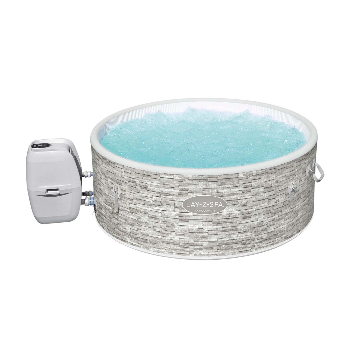 Spa insuflável com controlo por aplicação para 3-5 pessoas Lay-Z-Spa® Vancouver AirJet Plus™