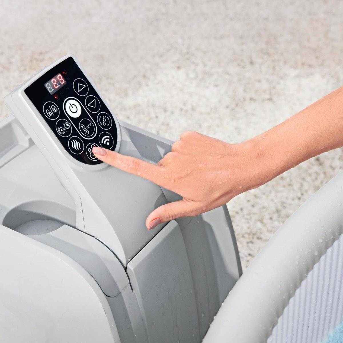 Spa insuflável com controlo por aplicação para 3-5 pessoas Lay-Z-Spa® Vancouver AirJet Plus™ - Image 9