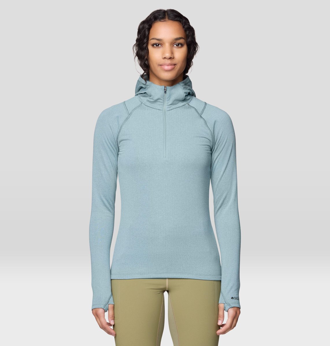 Moletom Half Zip Pesado Crater Lake™ para Mulher - Image 3