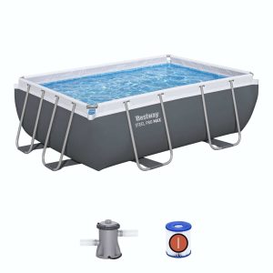 Piscina desmontável retangular Steel Pro MAX 2,82m x 1,96m x 84cm