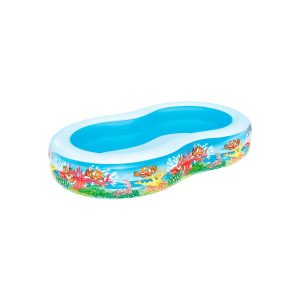 Piscina de Jogos Insuflável Bestway® com Piso de Fundo do Mar 2,62 m x 1,57 m x 46 cm
