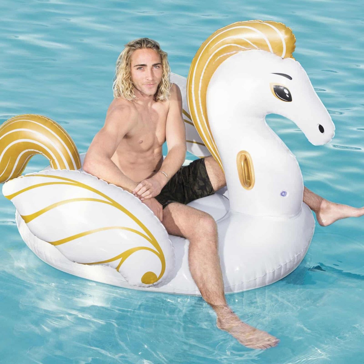 Boia Deluxe de Piscina Bestway® para Montar com forma de Pégaso - Image 8