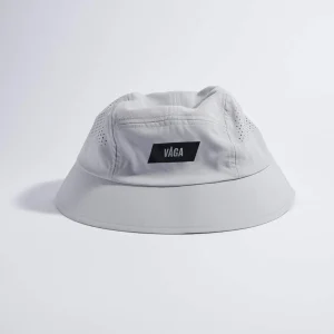 VÅGA FEATHER BUCKET HAT - ALUMINIUM GREY / BLACK