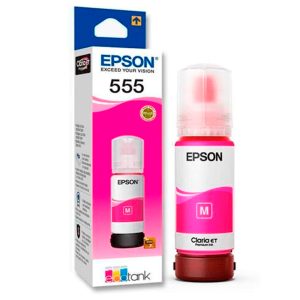 Frasco de Tinta Epson T555320-AL L8180/L8160 70ML Magenta