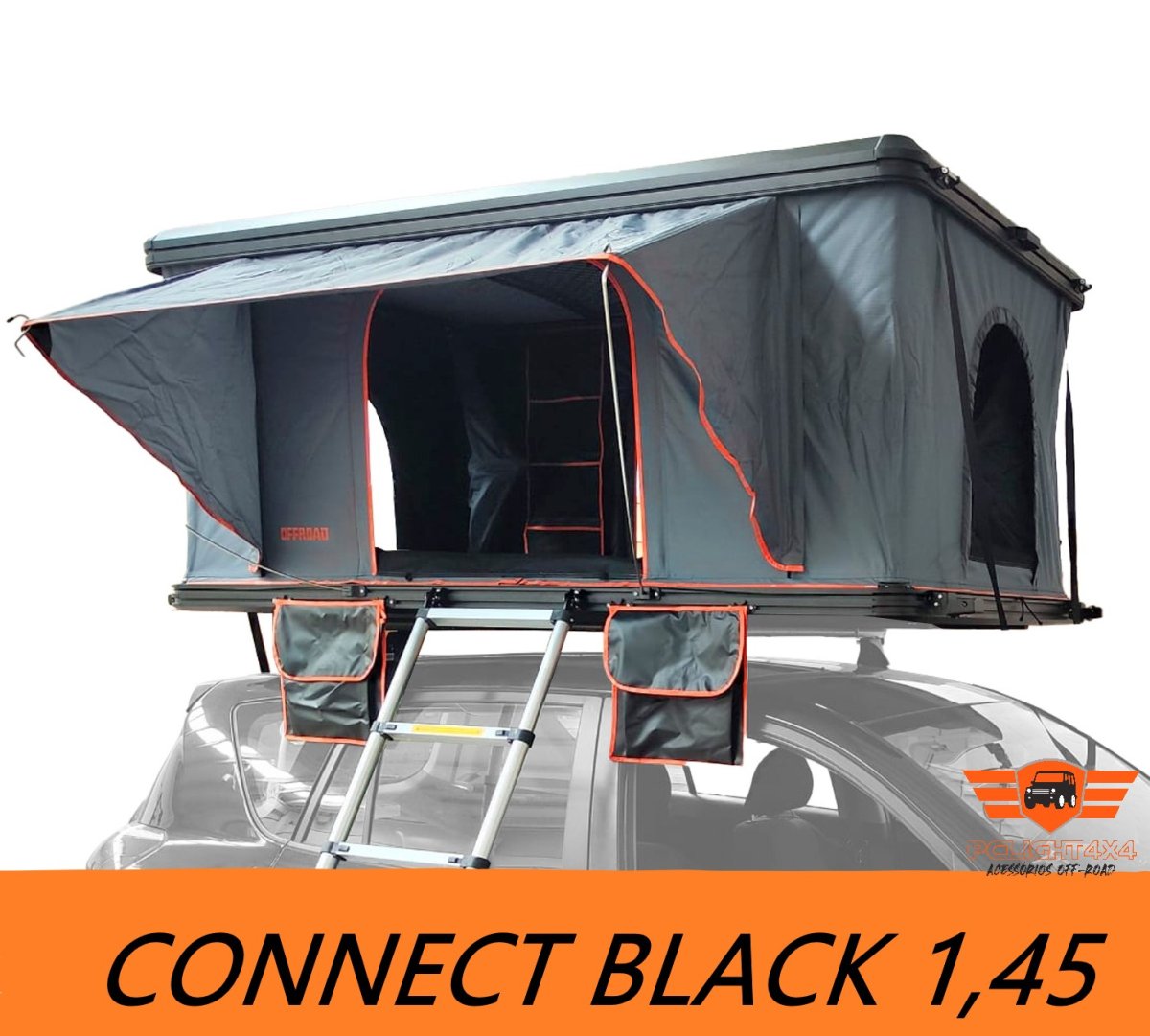 Tenda de tejadilho modelo Connect black 1,45 - Image 2