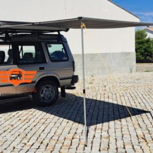 Toldo lateral 2×3 metros cinza