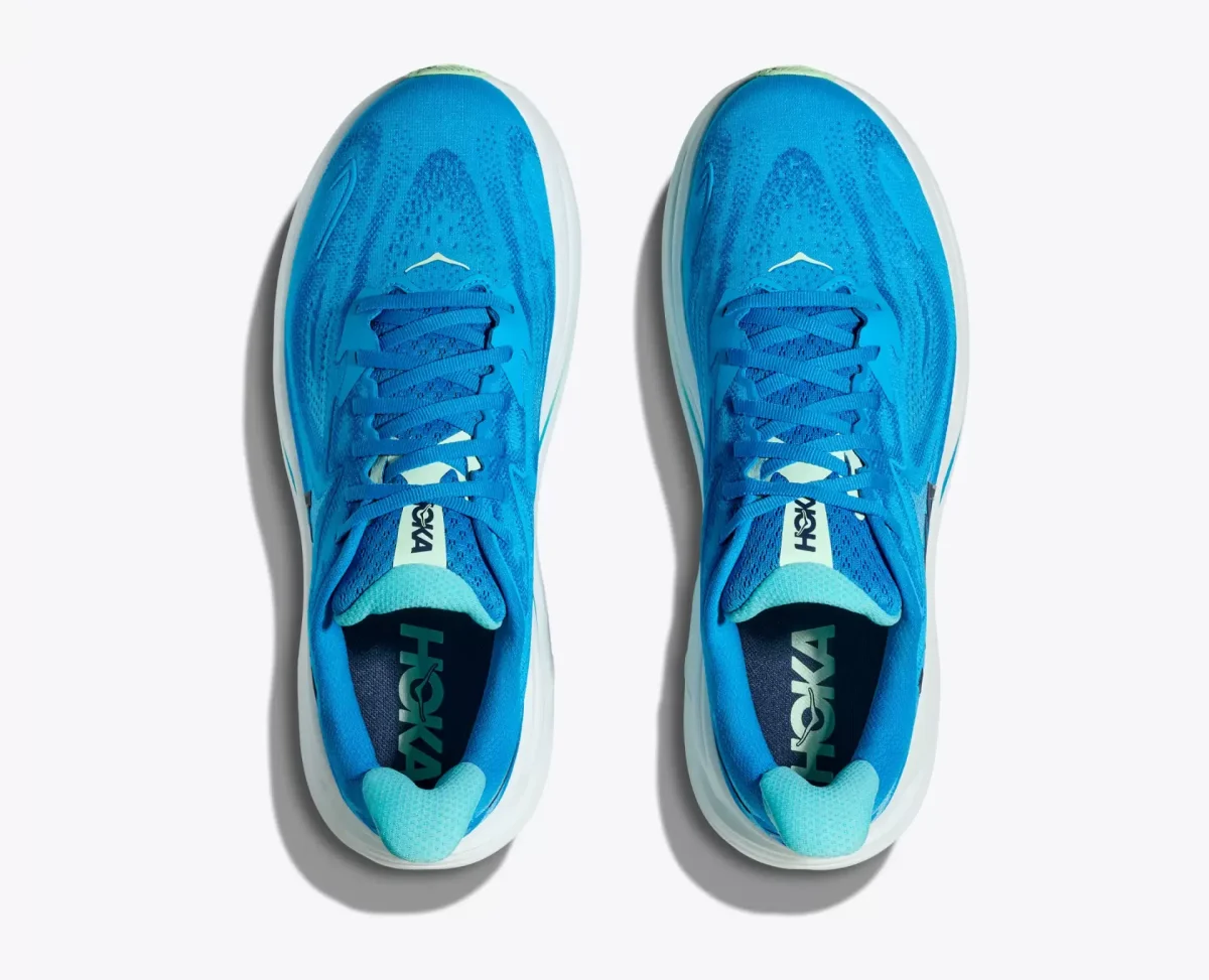 Hoka Clifton 10 Versão Wide Blue Sky - Image 9