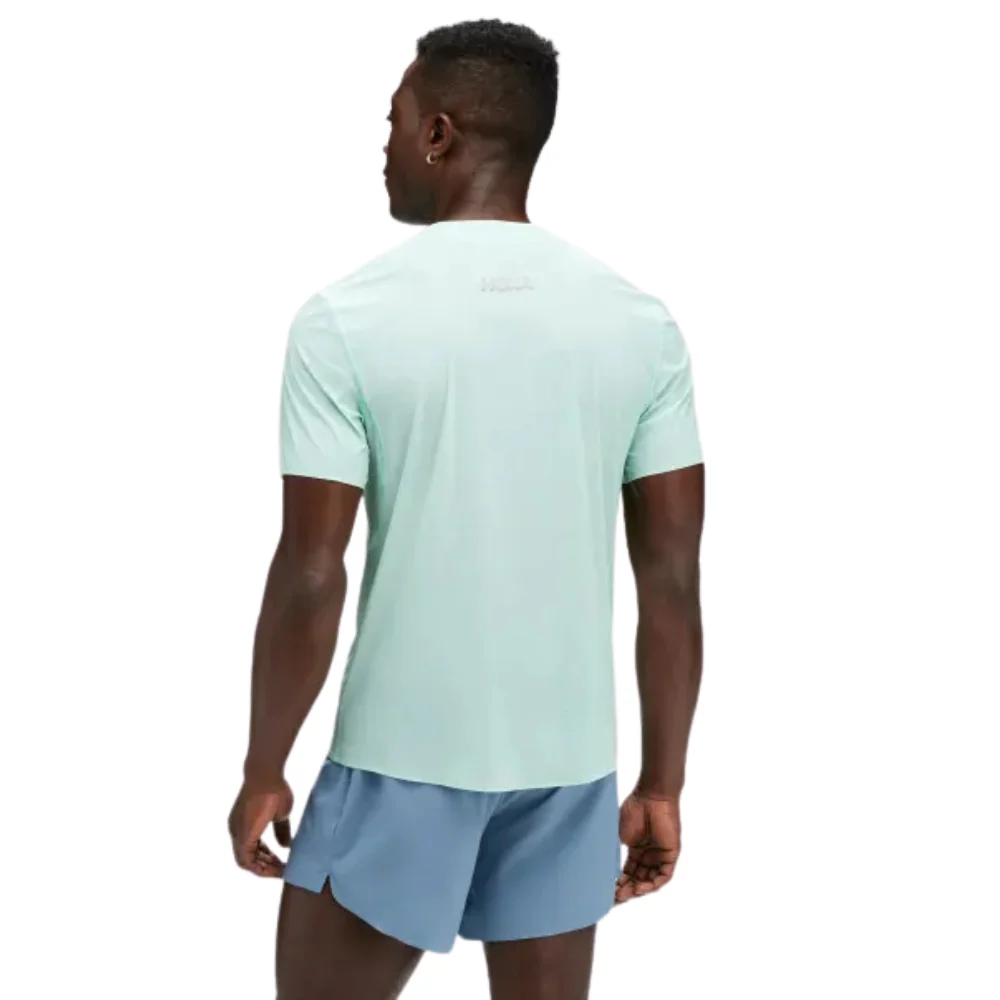 Hoka Airolite Run Run Short Sleeve Men - Cloudless - Image 4