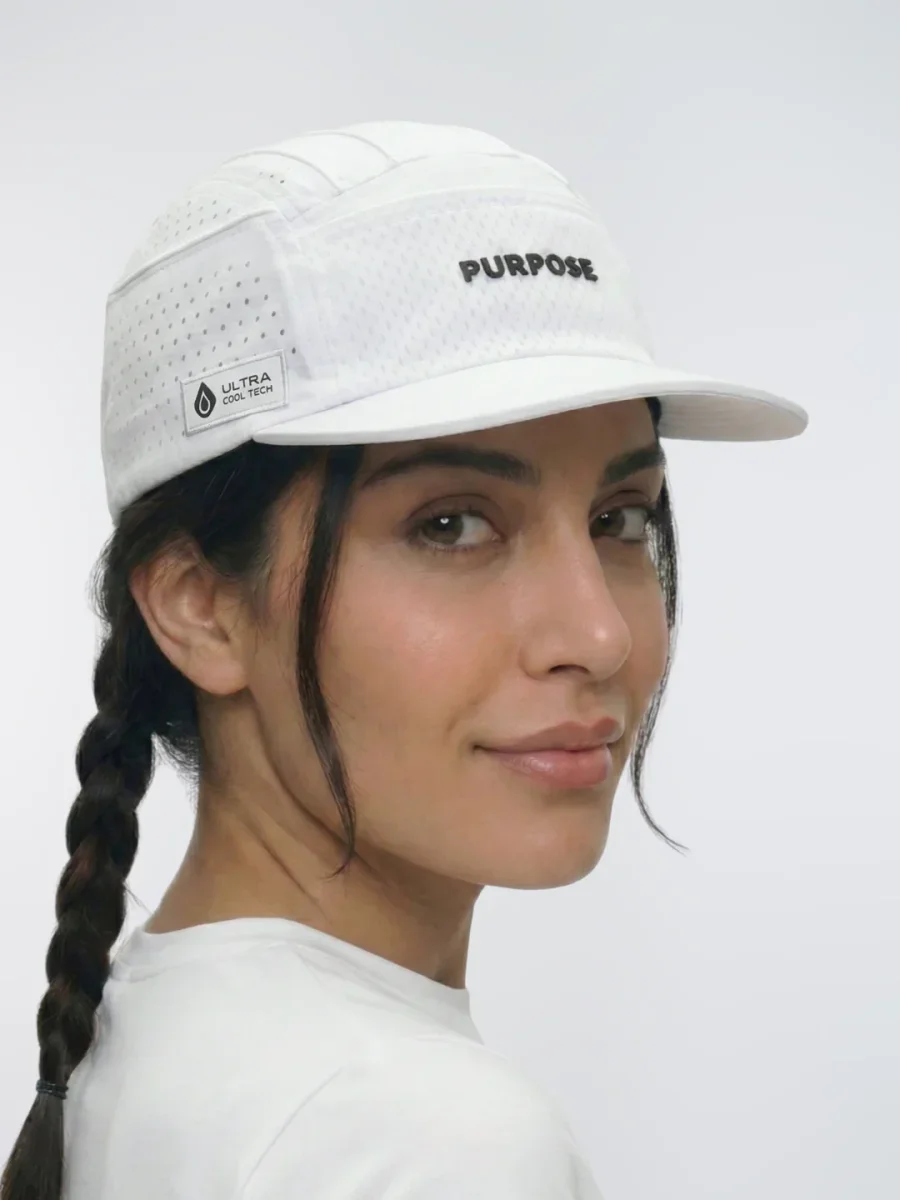 Gorro Purpose Glacier com tecnologia Ultra Cool (Branco Ártico) Disponível a partir de 12 de julho - Image 5