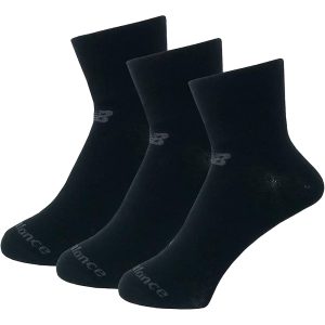 Meias New Balance Unisex Preto 3 Pares – LAS95233BK