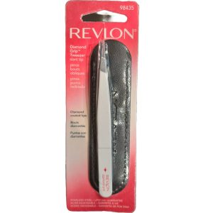 Pinça de Sobrancelha Revlon Diamond Grip Slant Tip 3151-46