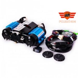 Compressor De Dois Motores HF 12 V Para Bloqueios e enchimento de pneus
